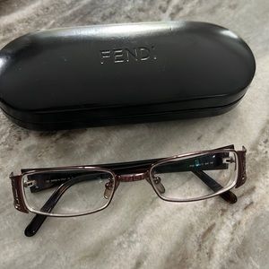 Fendi glasses with case